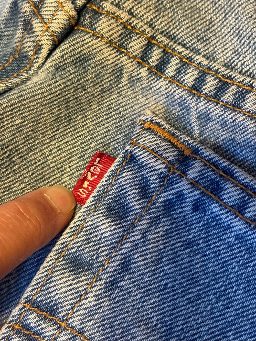 VTG 90s Levi's 512 Slim Fit Taper Leg | Sz 16 s | Made in 🇺🇸 - Picture 3 of 10
